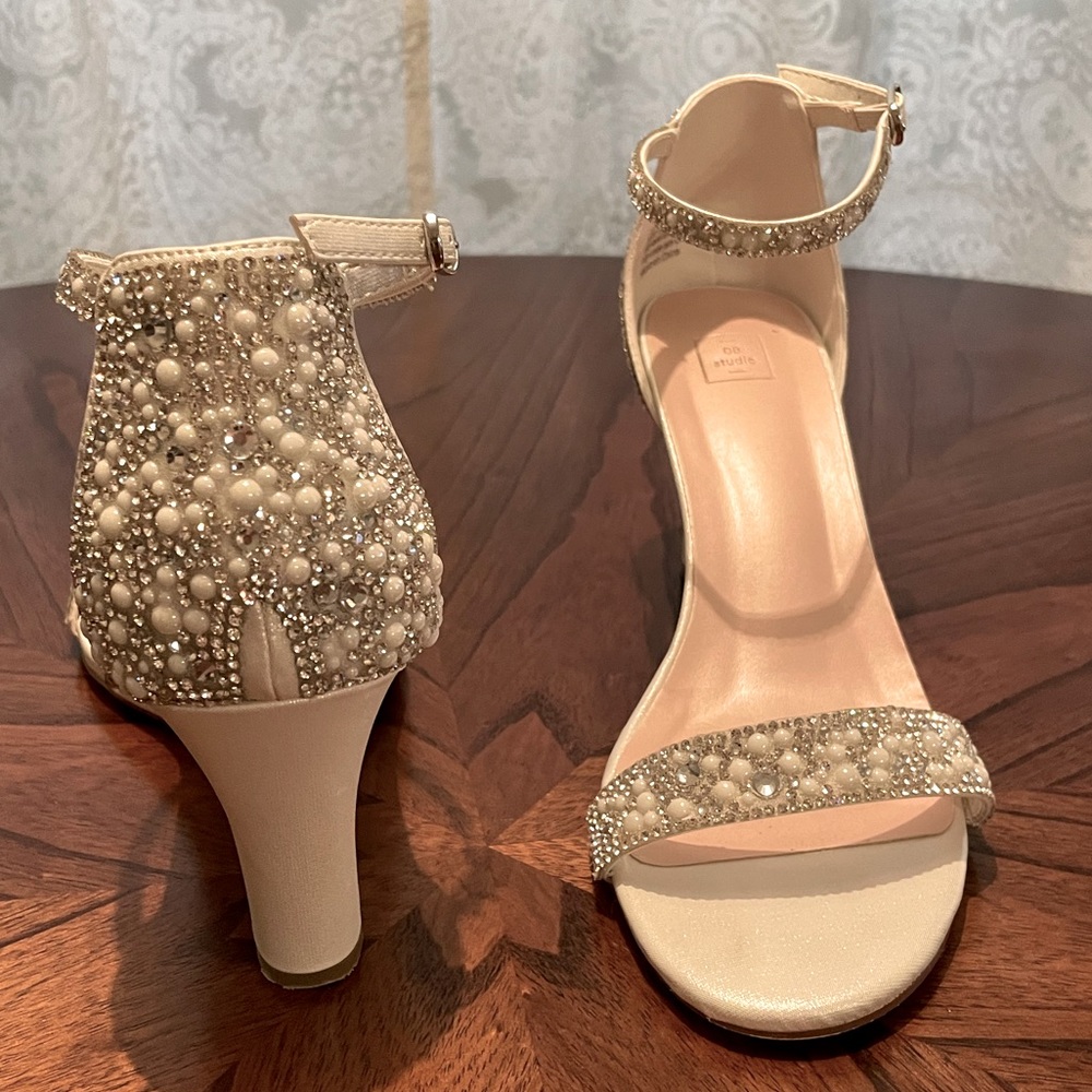 Pearl & Crystal Bridal Wedge